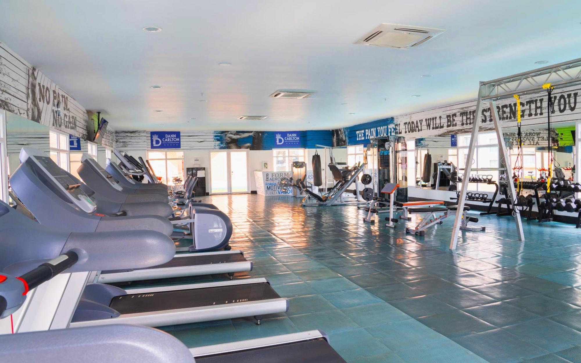 Hotel Dann Carlton Barranquilla Y Centro De Convenciones Dış mekan fotoğraf The gym at the hotel